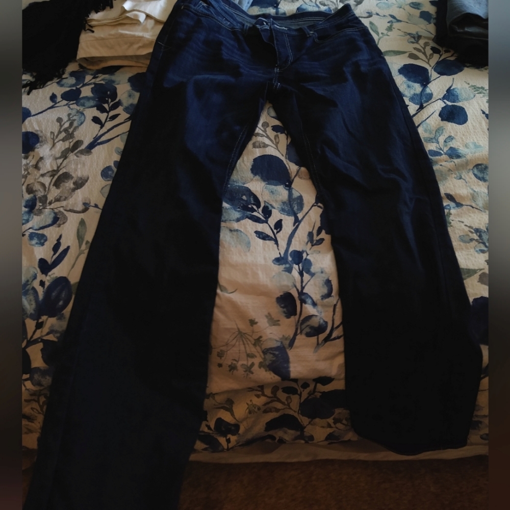 Men's Reclaim Tall Jeans 36x35 (no tag loose measurements) dark blue